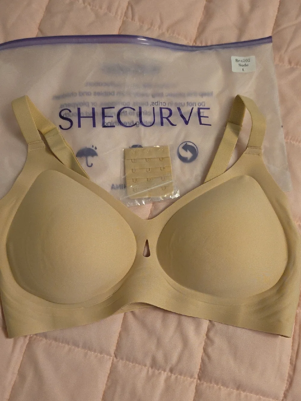 Shecurve Jelly Wireless Bra - Picture 1 of 2